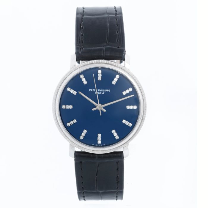 Patek Philippe Backwind White Gold Men s Watch Ref. 3569