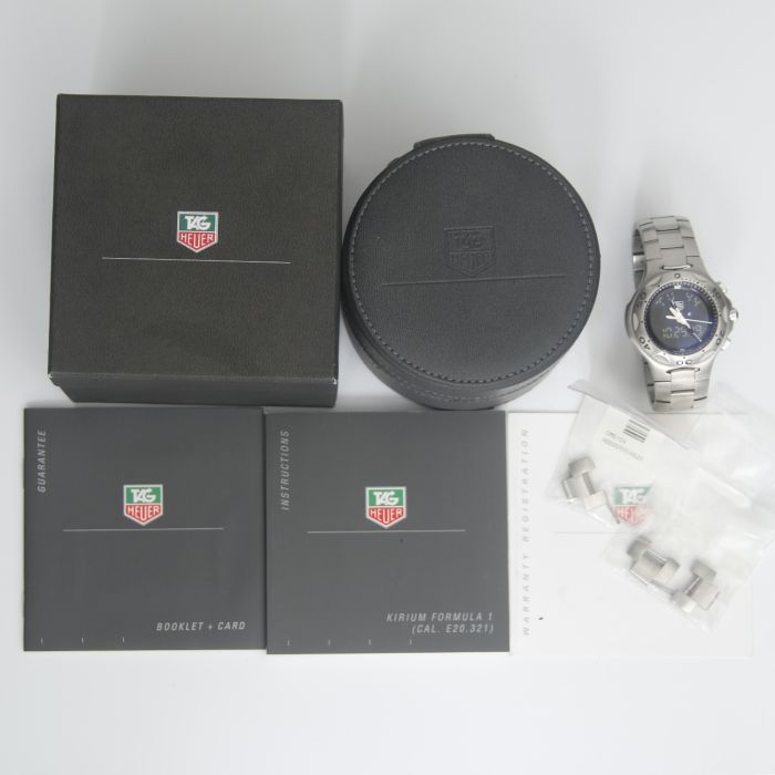 Tag Heuer Kirium Formula One Chronometer Men's Steel Watch Tag Heuer Kirium Formula One Chronometer Men's Steel Watch