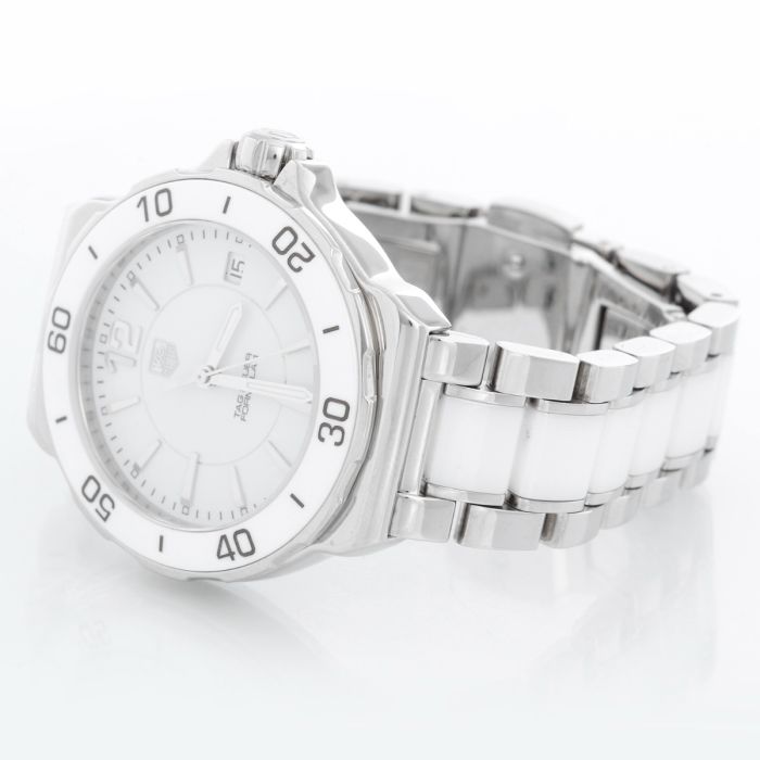 ブランド通販サイトをすべて Formula Heuer Tag 1 Watch Quartz Ladies Ceramic White 時計