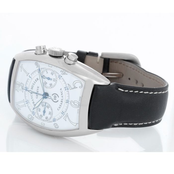 Franck Muller Casablanca 10th Anniversary 18K White Gold Men s Watch Ref 8885