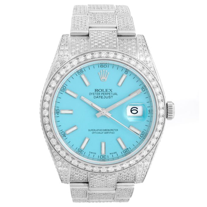 Custom diamond rolex watches shop