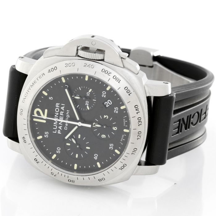 Panerai Luminor Daylight Chronograph Men s Stainless Steel Watch