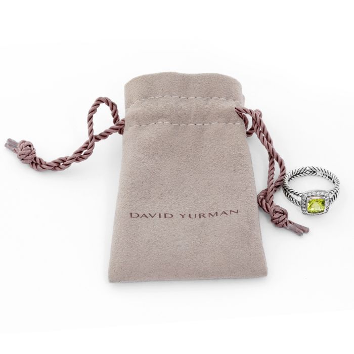 David yurman petite albion ring peridot hotsell
