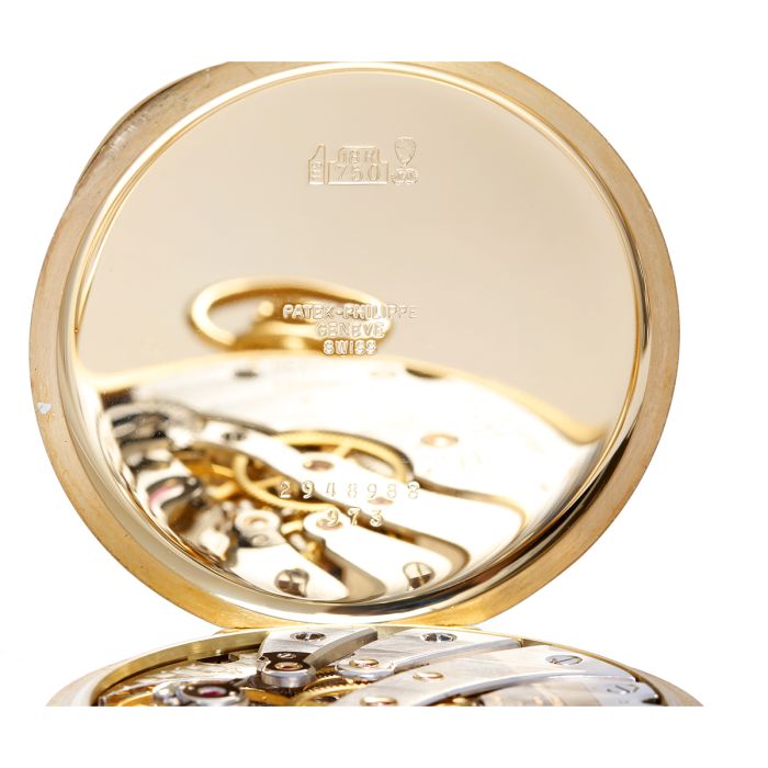 Patek philippe 973j pocket watch on sale