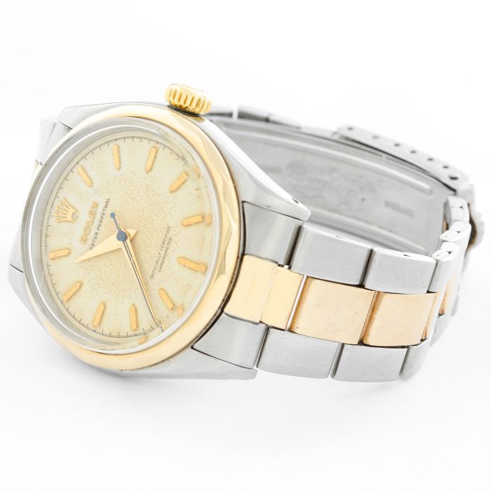 Rare Vintage Rolex Oyster Perpetual Two Tone Men s Watch Ref 6286