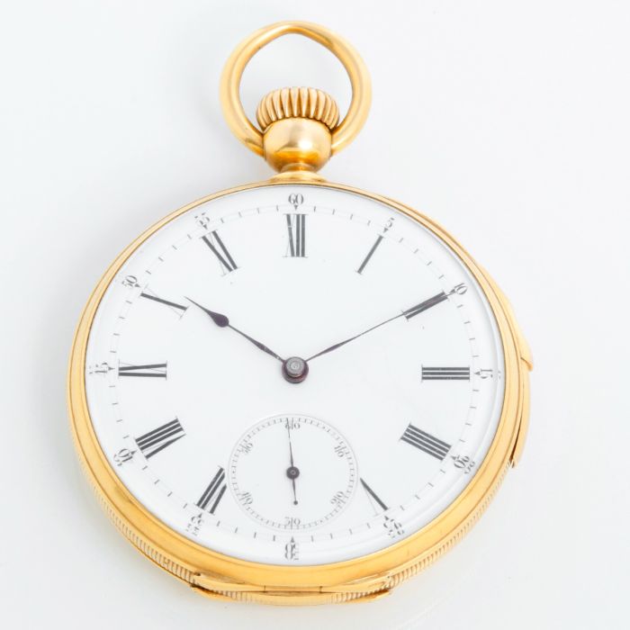 18K Yellow Gold Patek Philippe Repeater Pocket Watch