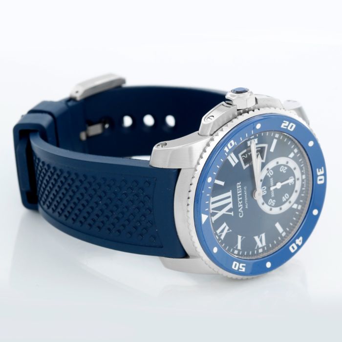 Calibre de Diver Cartier Men s Stainless Steel Watch WSCA0011