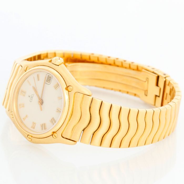 Ebel 1911 Classic Wave 18k Gold Watch