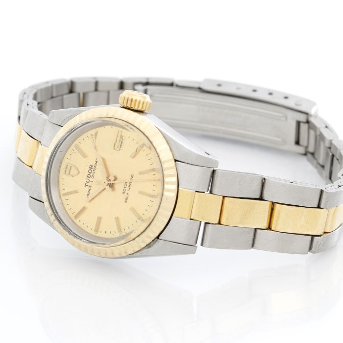 【返品交換不可】 Tudor Two Tone Princess Oysterdate Watch 92413N ウォーゲーム