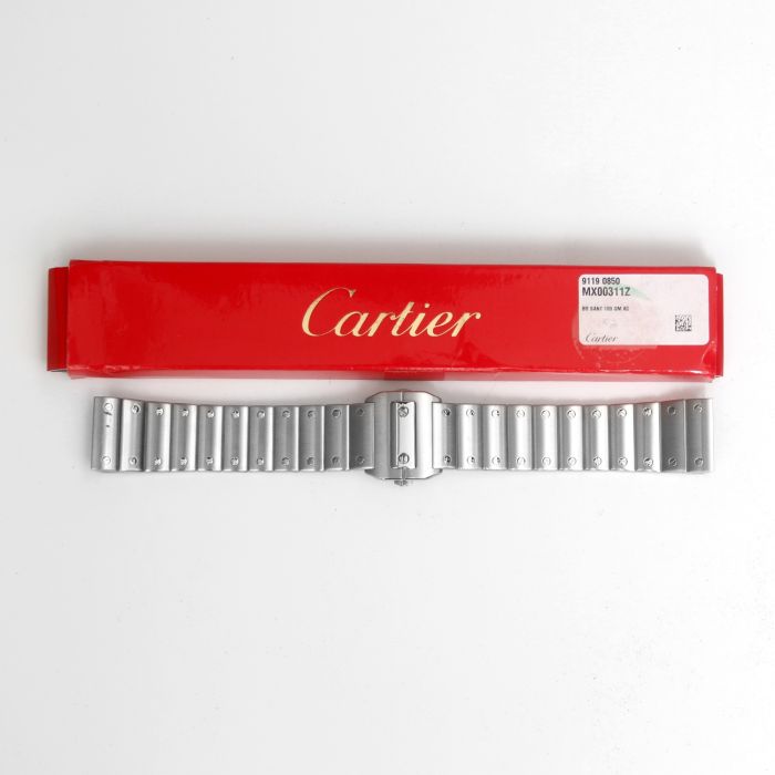 Cartier Santos 100 Stainless Steel Bracelet