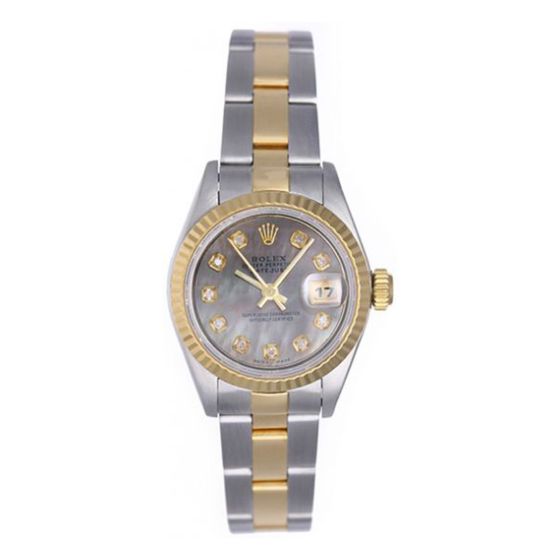 Rolex Datejust  Ladies 2-Tone Watch 69173