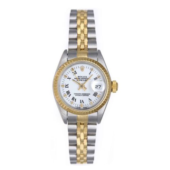 Rolex Datejust 2-Tone Steel & Gold Ladies Watch 69173