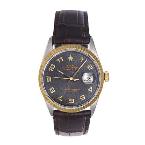 Rolex Datejust Steel & Gold 2-Tone Men's Watch 16013