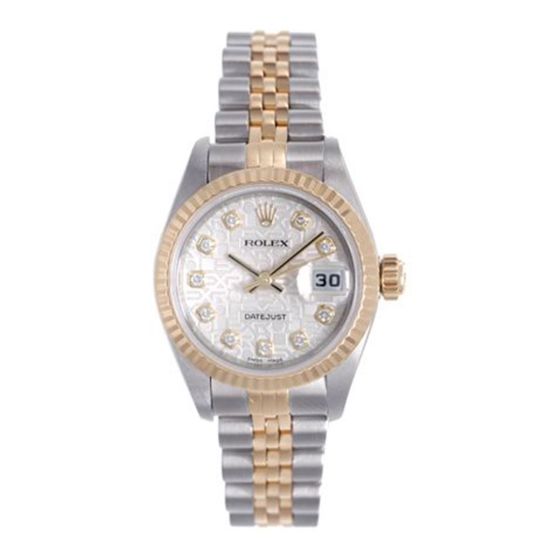 Ladies Rolex Datejust Watch Steel & Gold 69173