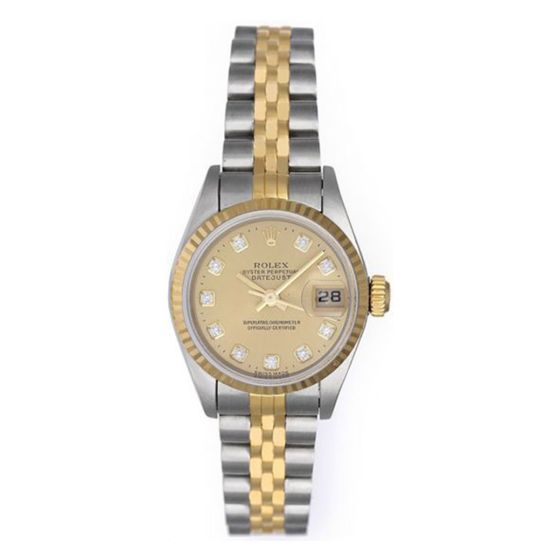 Rolex Ladies Datejust 2-tone Watch 69173