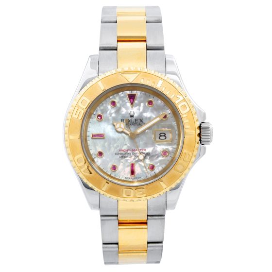 Men's Rolex Yacht - Master Watch 16623 Mother-Of-Pearl Dial