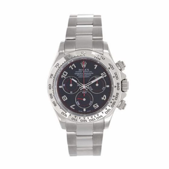 Rolex Daytona 18K White Gold Men's Watch 116509