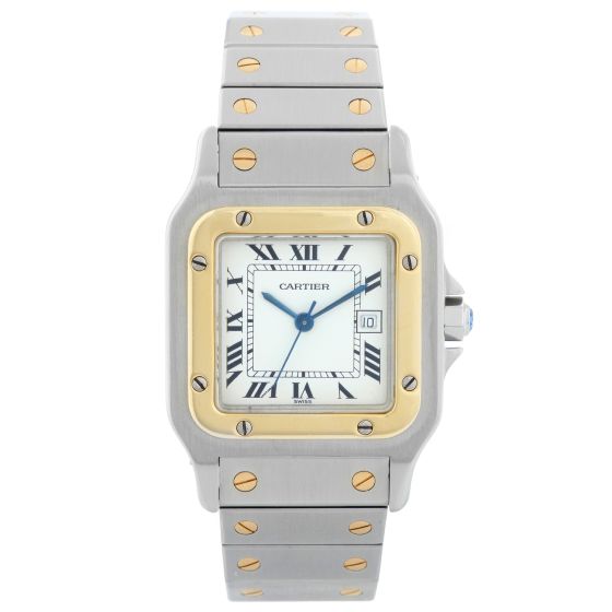 Cartier Santos Galbee Men's 2-Tone Steel & Gold Watch