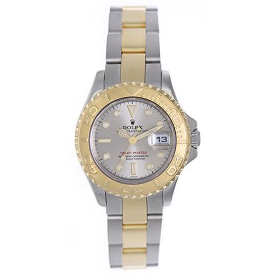 Ladies Rolex Yacht - Master Steel & Gold 2-Tone Watch 169623
