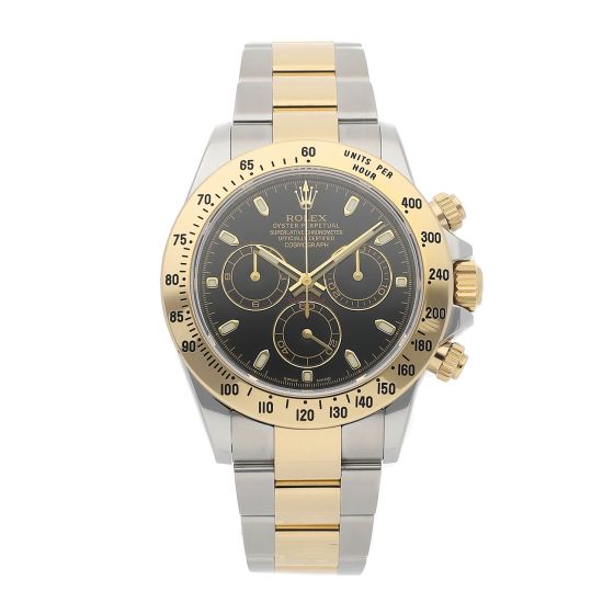 Men's 2-Tone Steel & Gold Rolex Daytona Automatic Watch 116523