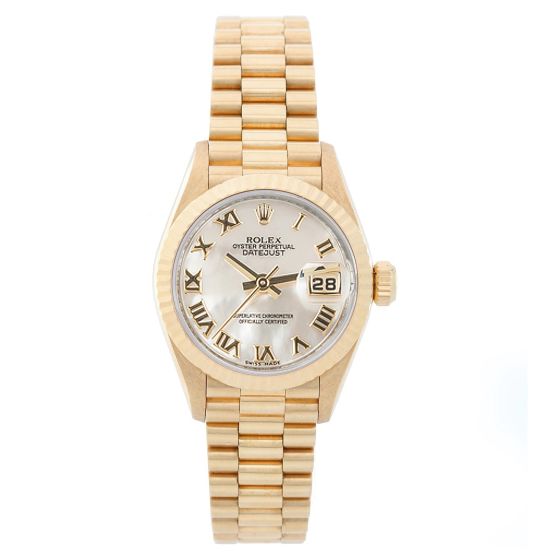Rolex Ladies President 18k Gold Watch 69178