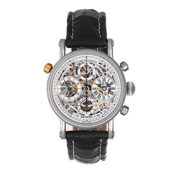 Chronoswiss Pathos Skeleton Split Second Chrono Men's Watch C.732S