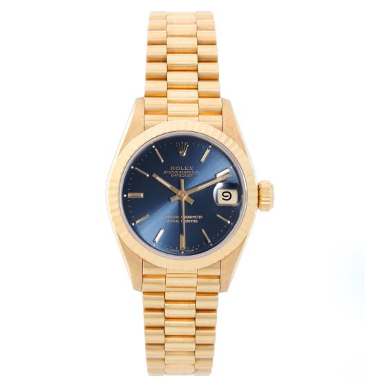 Rolex Ladies President 18k Yellow Gold Automatic Watch 69178