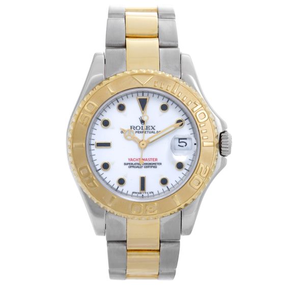 rolex yacht master midsize two tone