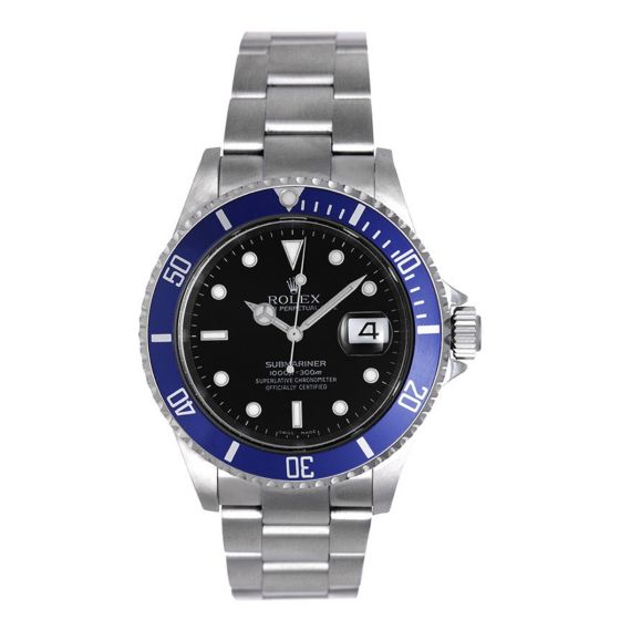 Rolex Men's Submariner Stainless Steel Sport Diving Watch 16610