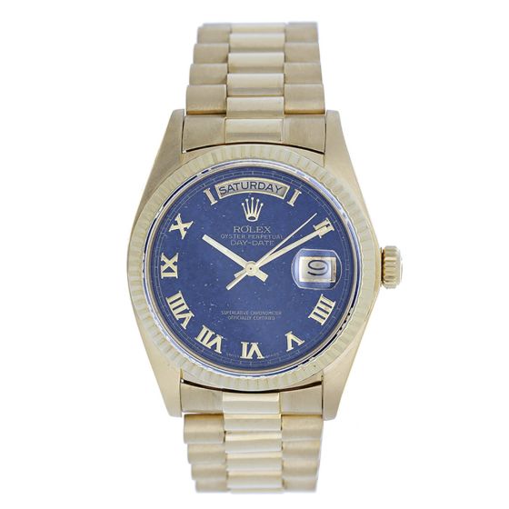 Rare Rolex President Day-Date Aventurine Dial Watch 18038