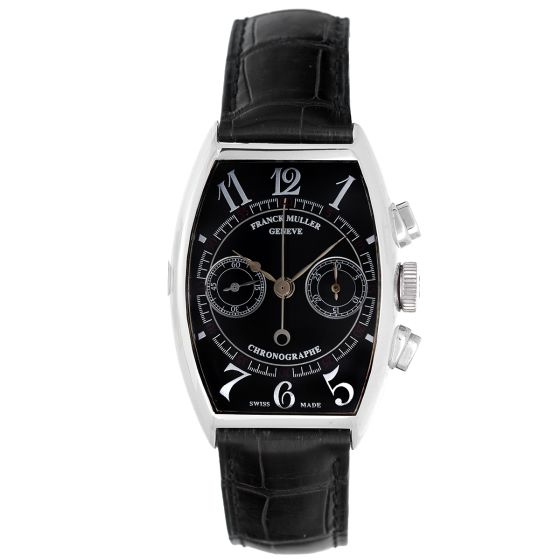 Franck Muller Chronograph 18k White Gold Men's Watch 5850 CC