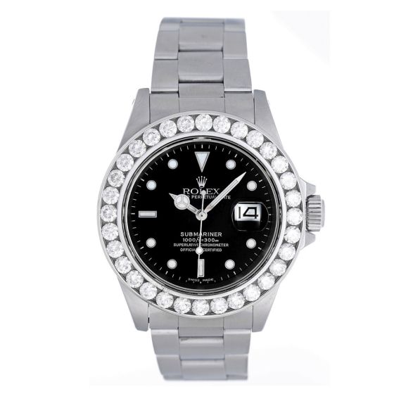 Rolex Submariner Men's Stainless Steel Watch 16610