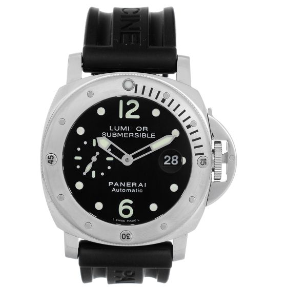 Panerai Luminor Submersible Men's Stainless Steel Watch PAM 24