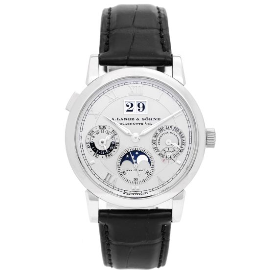 A. Lange & Sohne Langematik Perpetual Men's Platinum Watch 310.025