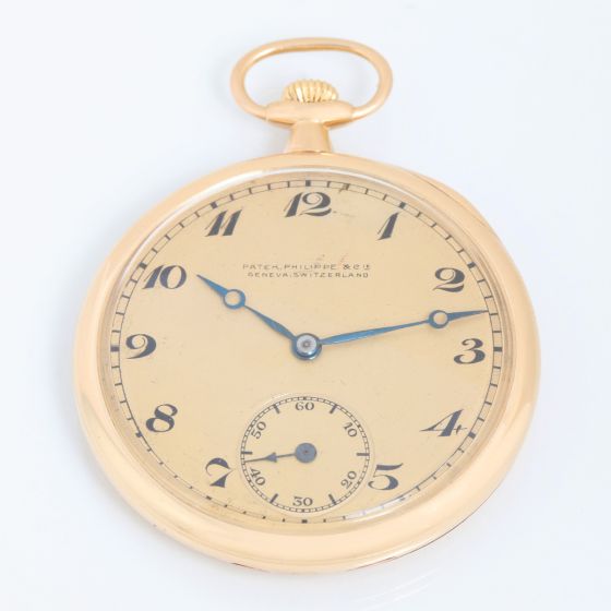 Patek Philippe & Co. 18K Gold Open Face Pocket Watch