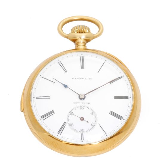 Tiffany & Co Minute Repeater Gold Pocket Watch