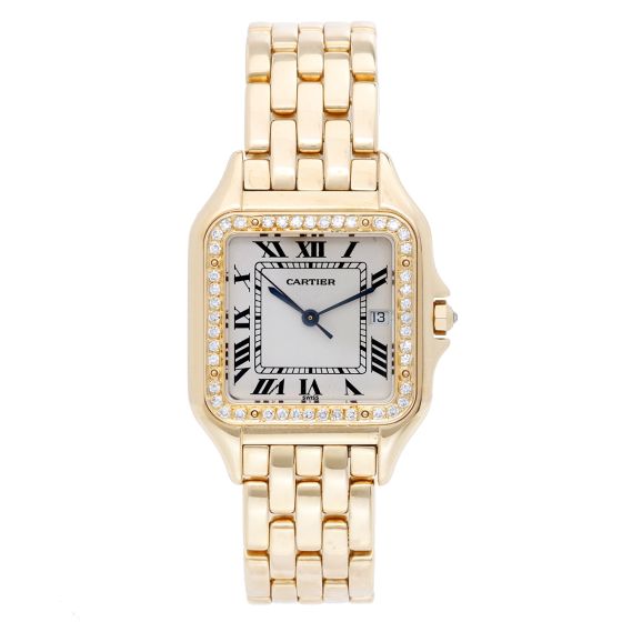 Men's 18K Gold Cartier Panther Watch