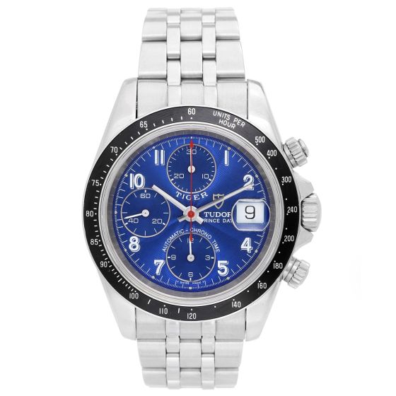 Tudor Tiger Woods Prince Chronograph Stainless Steel Watch