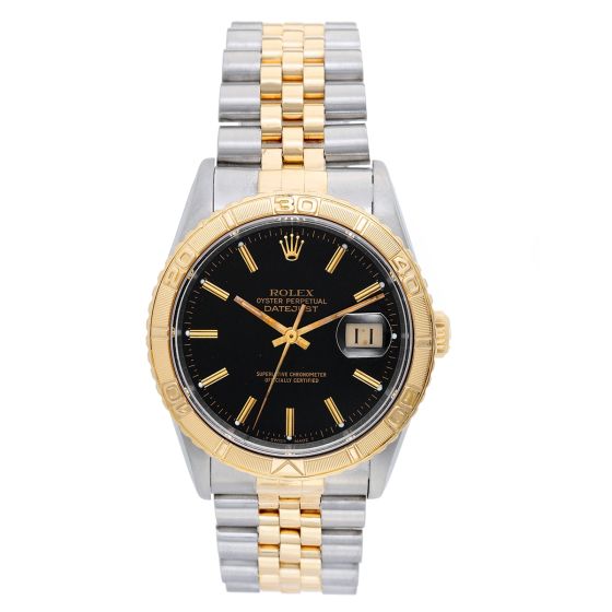 Rolex 2-Tone Turnograph Men's Steel & Gold Watch Steel 16263