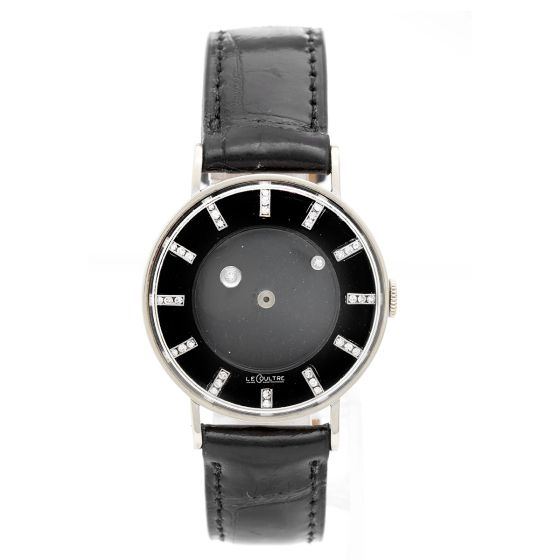 Rare Men's Jaeger-LeCoultre Mystery 14k Galaxy Watch