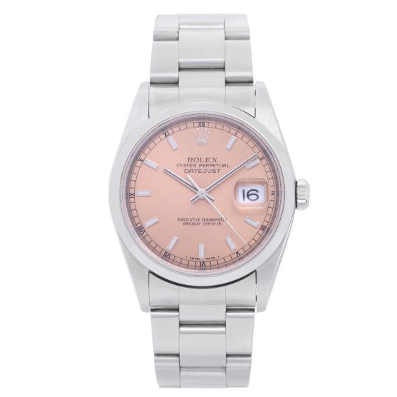 Rolex Datejust Men's Stainless Steel Watch 16200