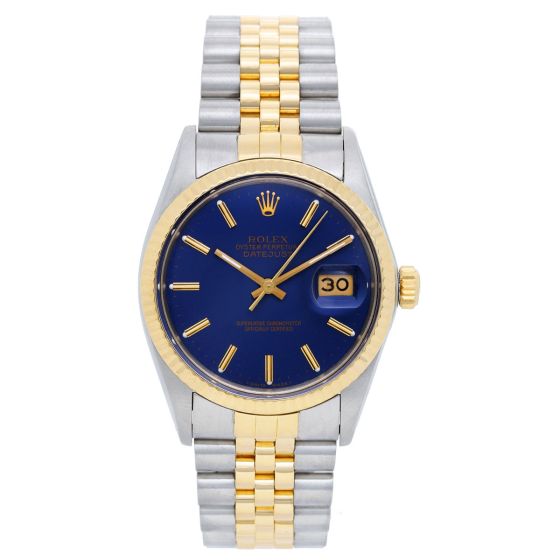 Rolex Datejust Men's 2-Tone Watch 16013