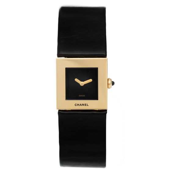 Chanel Matelasse 18 K Yellow Gold Ladies Watch