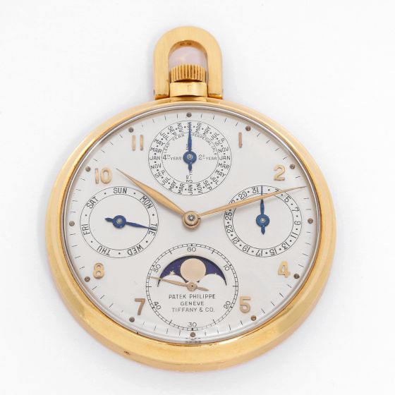Patek Philippe & Co. For Tiffany & Co. Pocket Watch Ref 725
