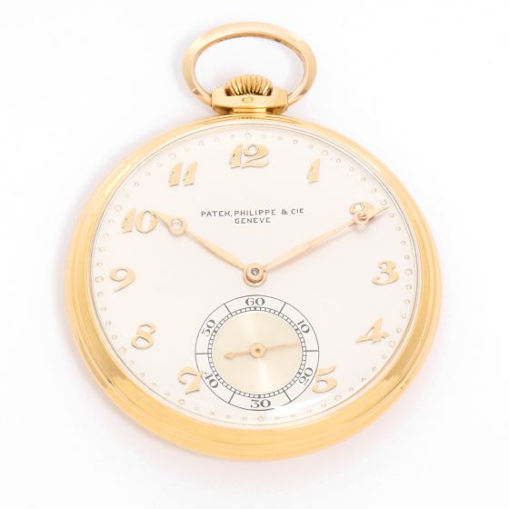 Patek Philippe & Co. 18K Gold Open Face Pocket Watch
