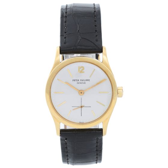 Patek Philippe Calatrava Men's 18k Yellow Gold Watch Ref 3438