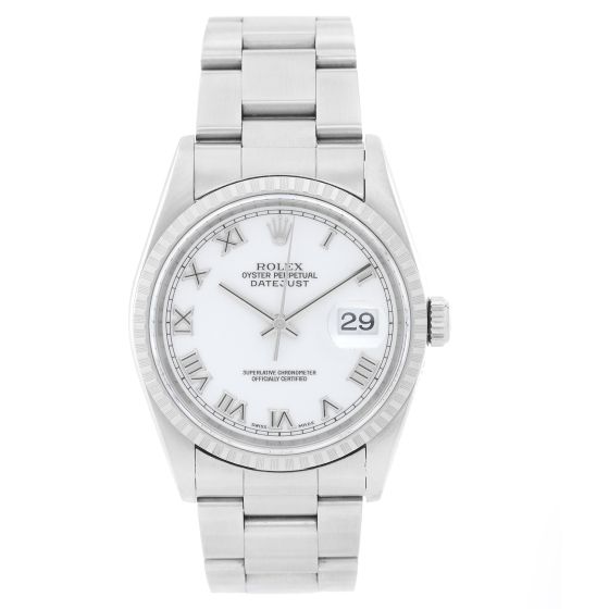 Rolex Datejust Men's Stainless Steel Watch 16220