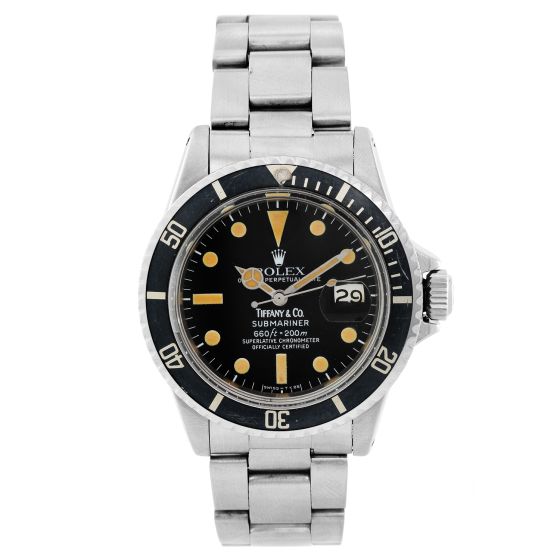 Vintage Rolex Submariner 1680 Men's Steel Watch