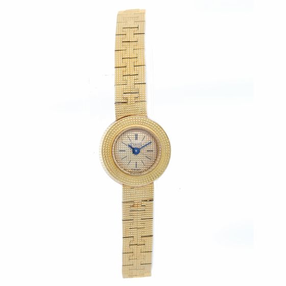 Vintage Piaget 18K Yellow Gold Ladies Watch Ref 3733