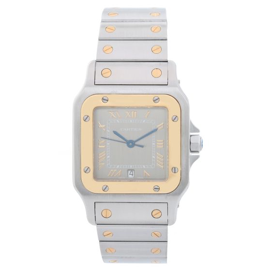Cartier Santos Men's 2-Tone Steel & Gold Quartz Watch W20011C4